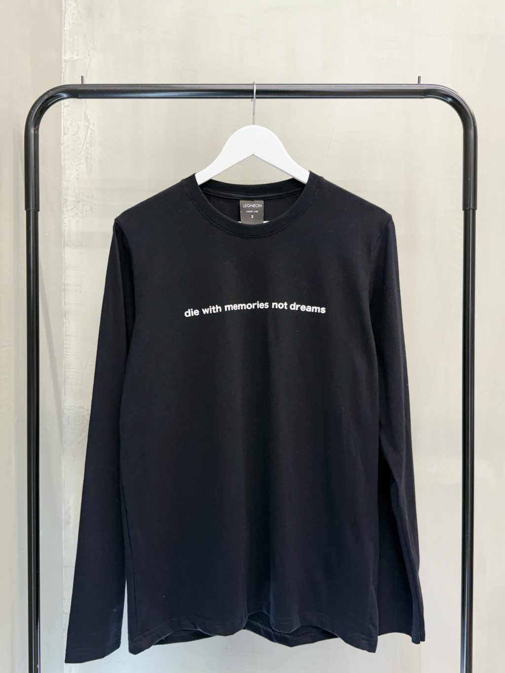 Remera ML CR DIE WITH MEMORIES NOT DREAMS - Image 3