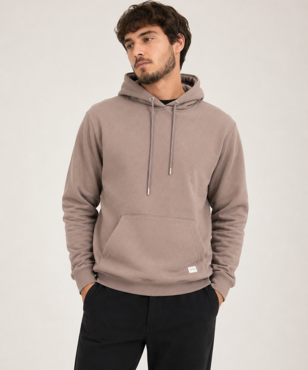 Buzo Índigo Liso Friza Premium