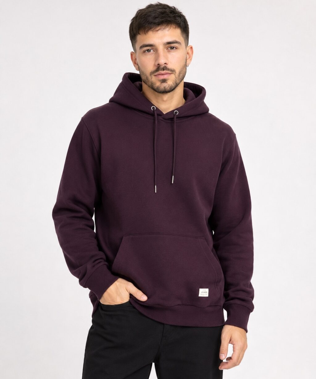 Buzo Índigo Liso Friza Premium