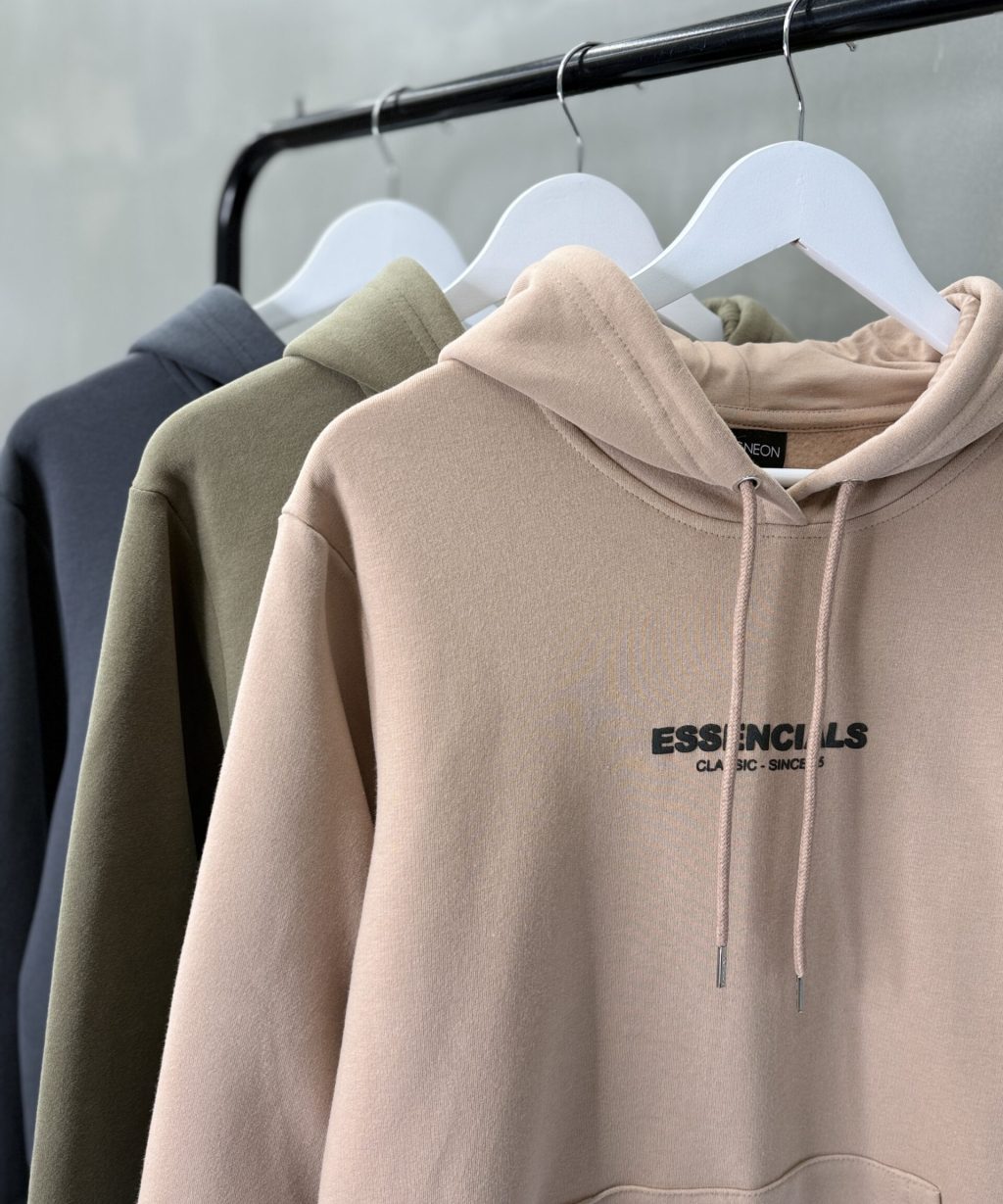 Buzo canguro Indigo ESSENCIALS