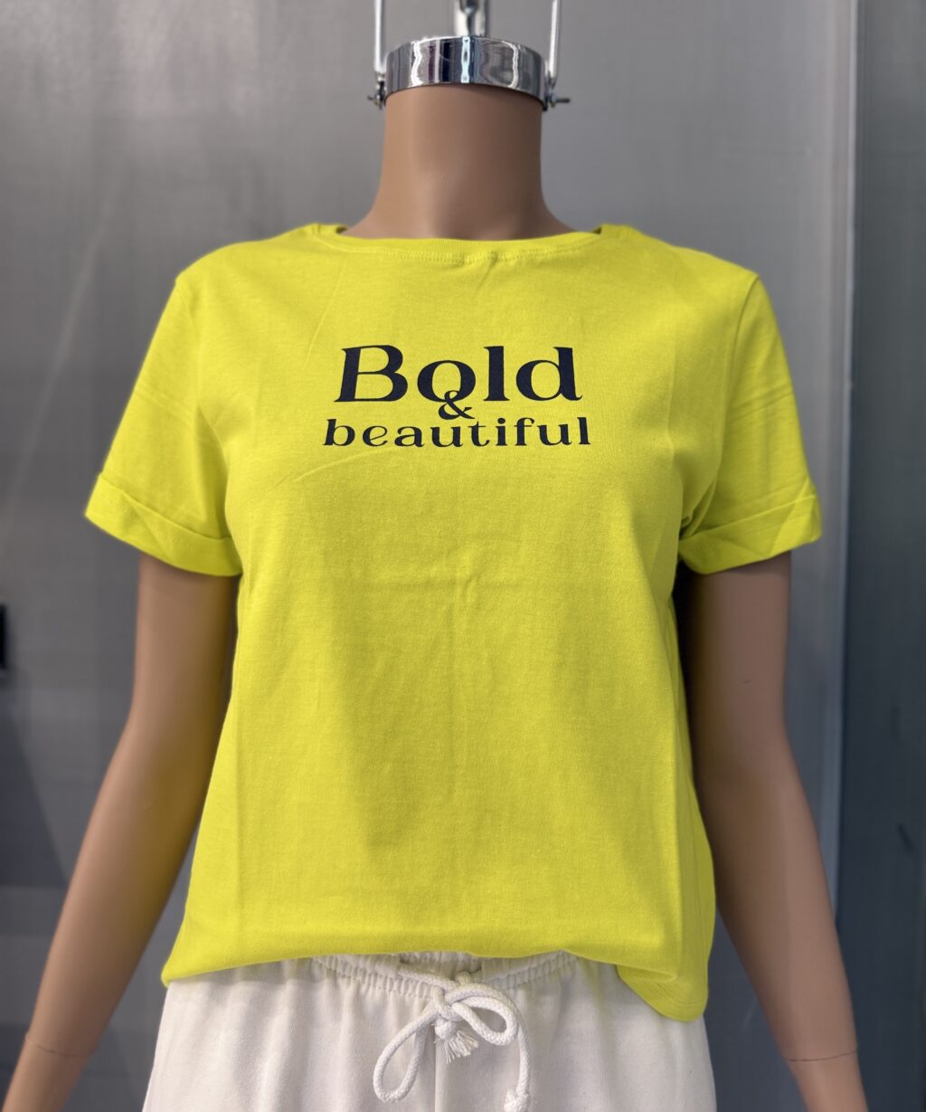 Alternative view of Remera TINA BOLD