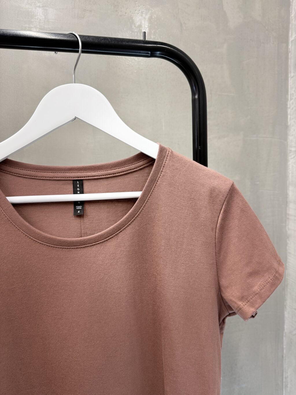 Remera Mujer BASIC M/C C/RED lisa - Image 9