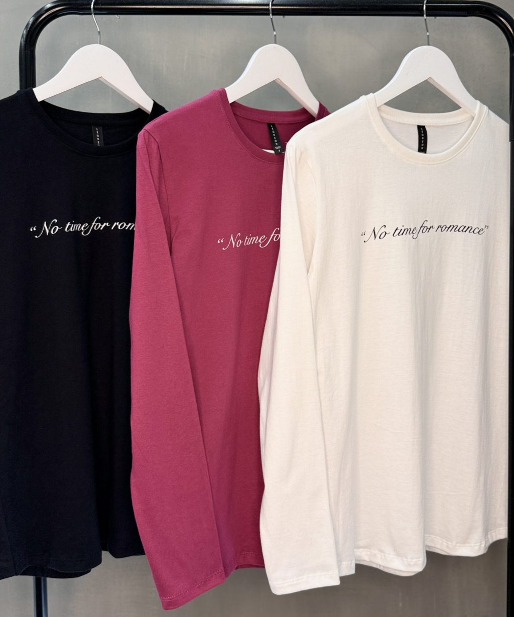 Remera Petra ML NO TIME FOR ROMANCE