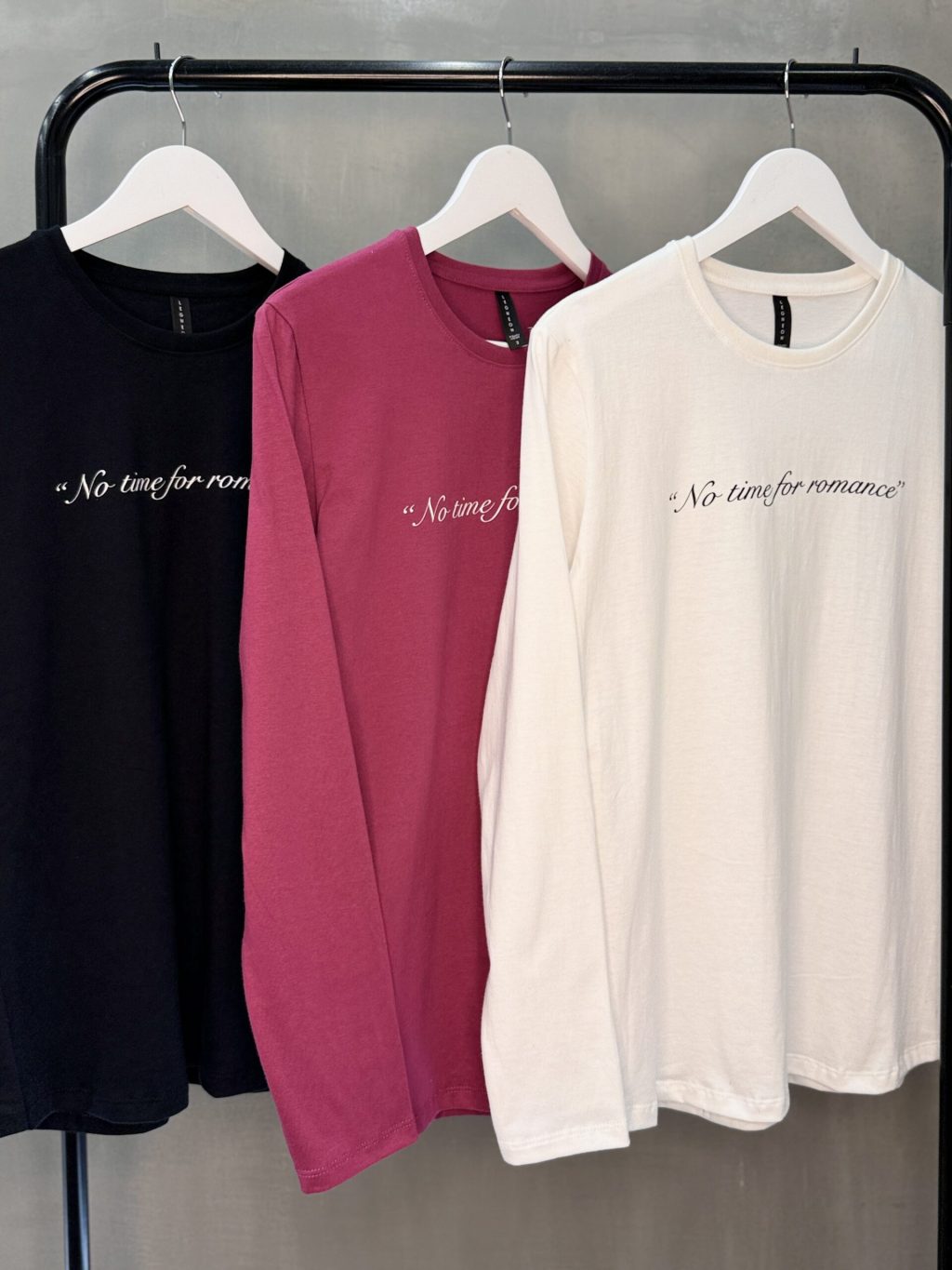 Remera Petra ML NO TIME FOR ROMANCE