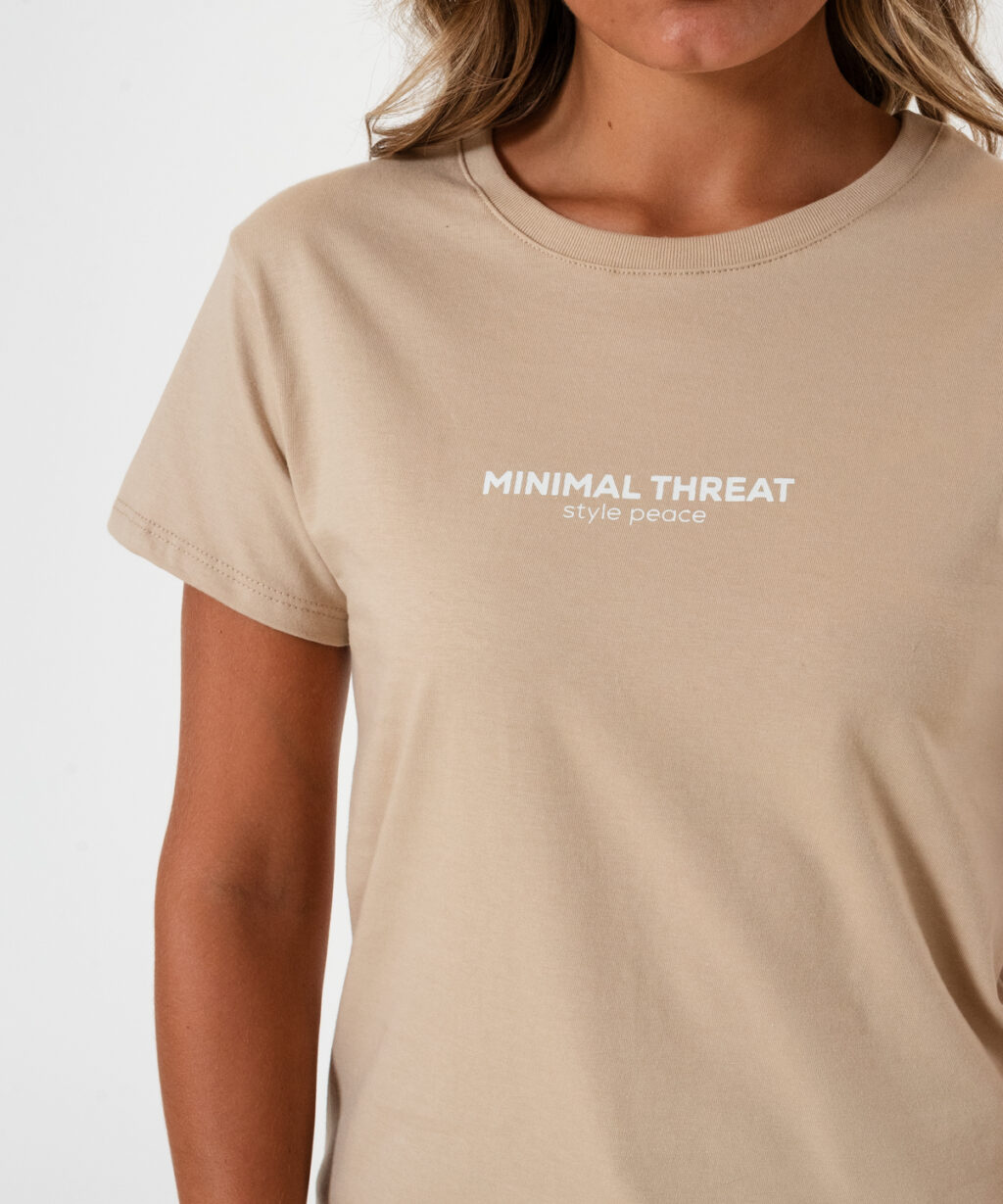 Alternative view of Remera ambar MINIMAL THREAT