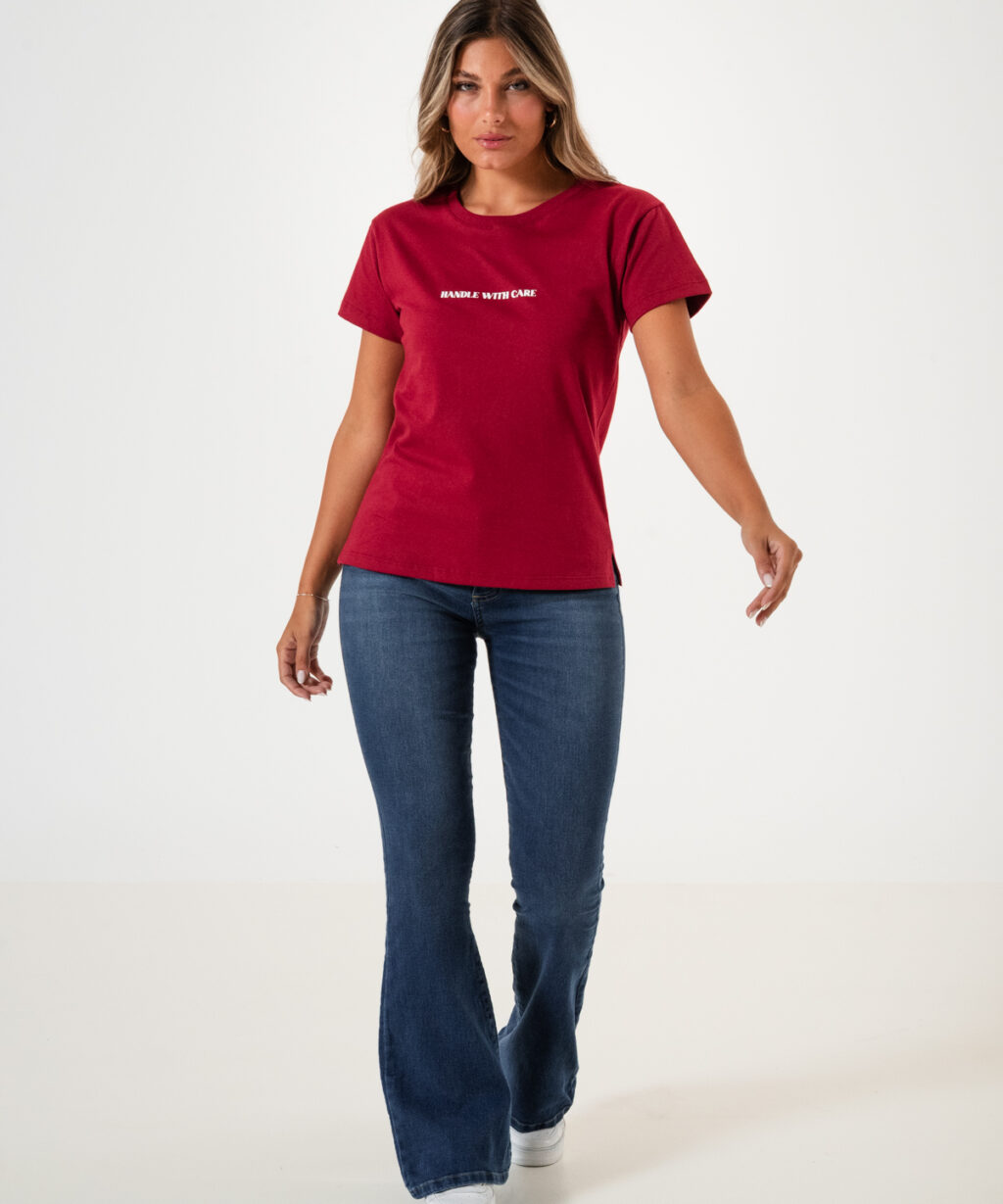 Remera Ambar HANDLE WITH CARE