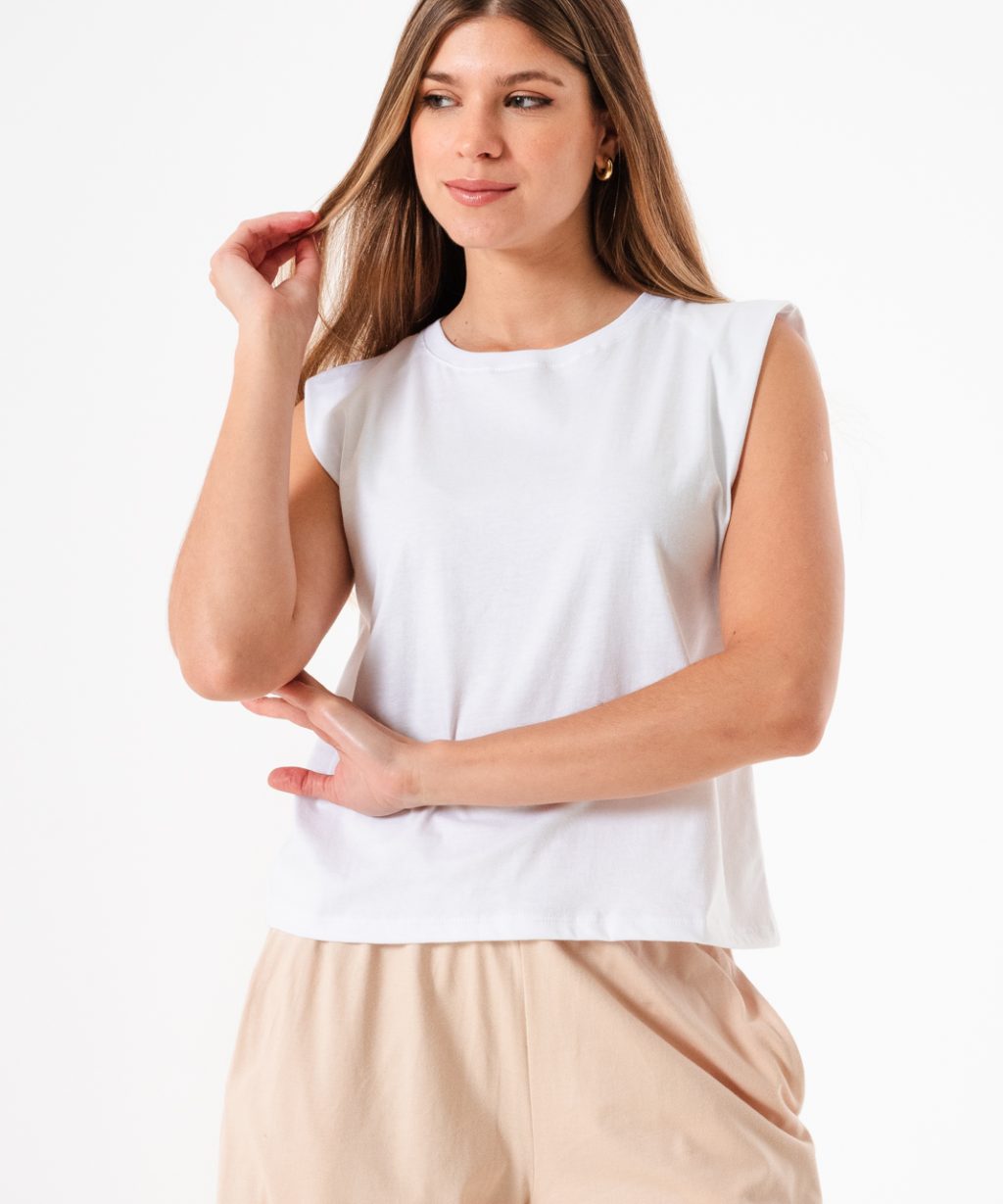 Remera s/manga DALIA