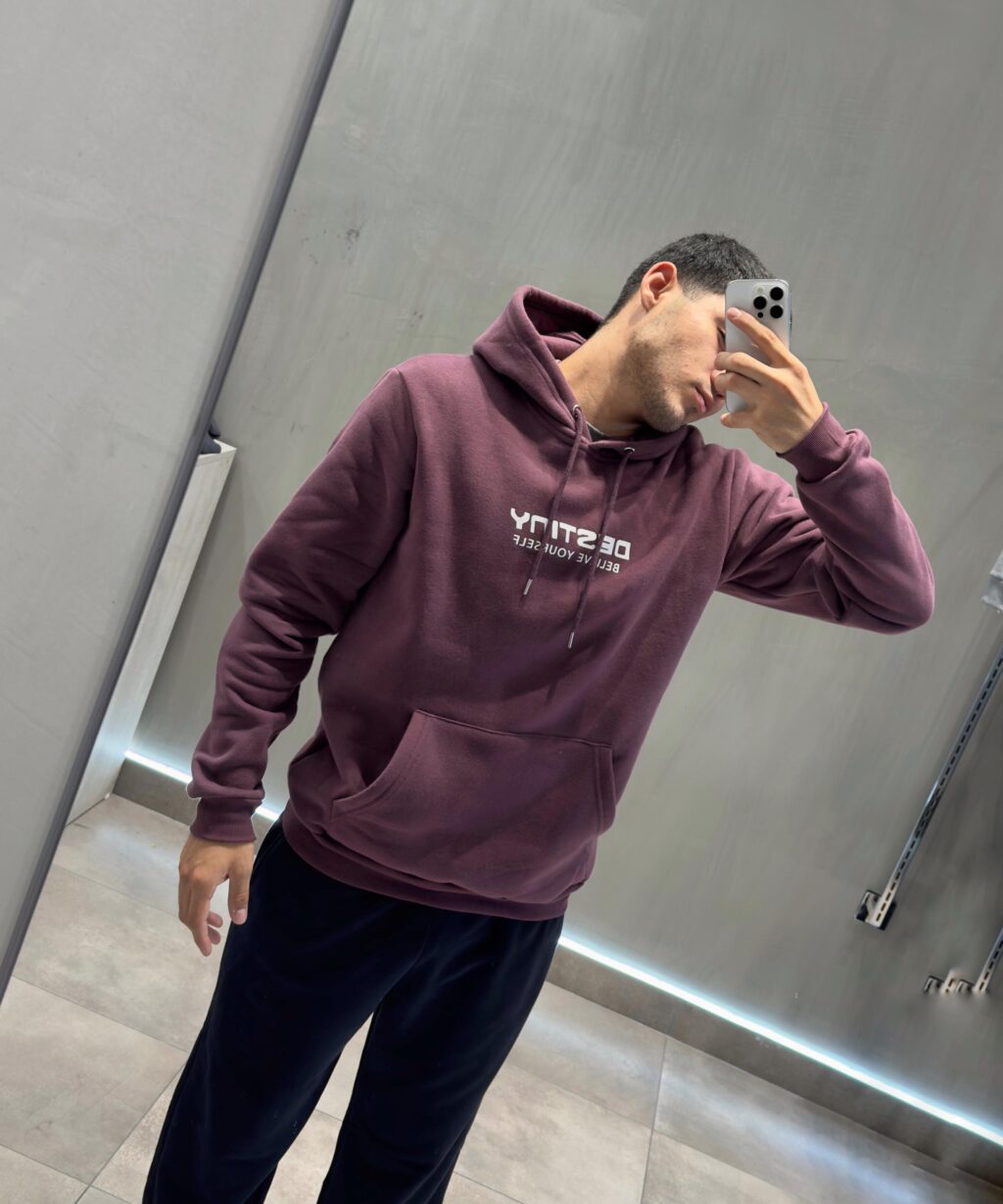 Alternative view of Buzo Canguro Indigo DESTINY