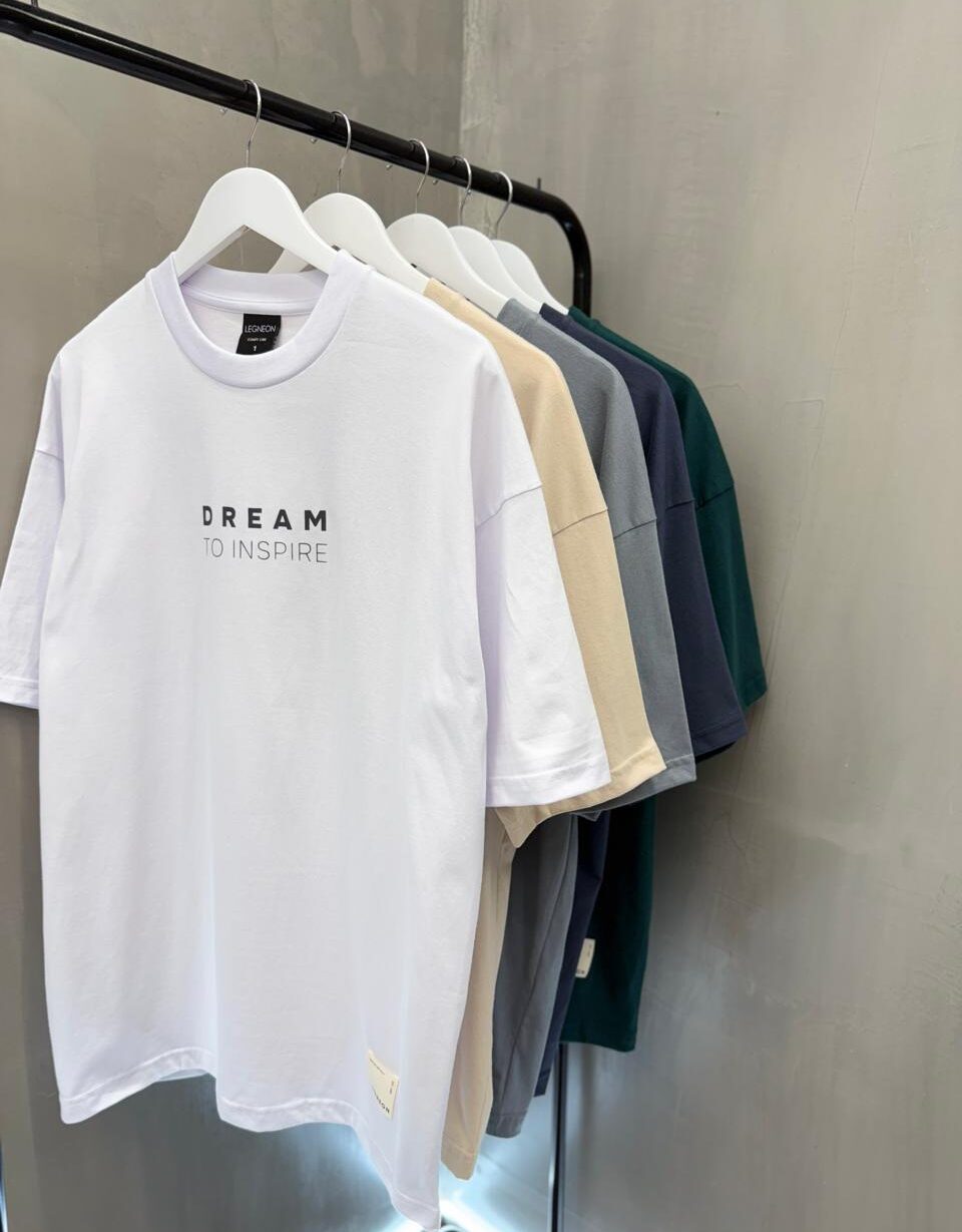 Remera Oversize DREAM TO INSPIRE
