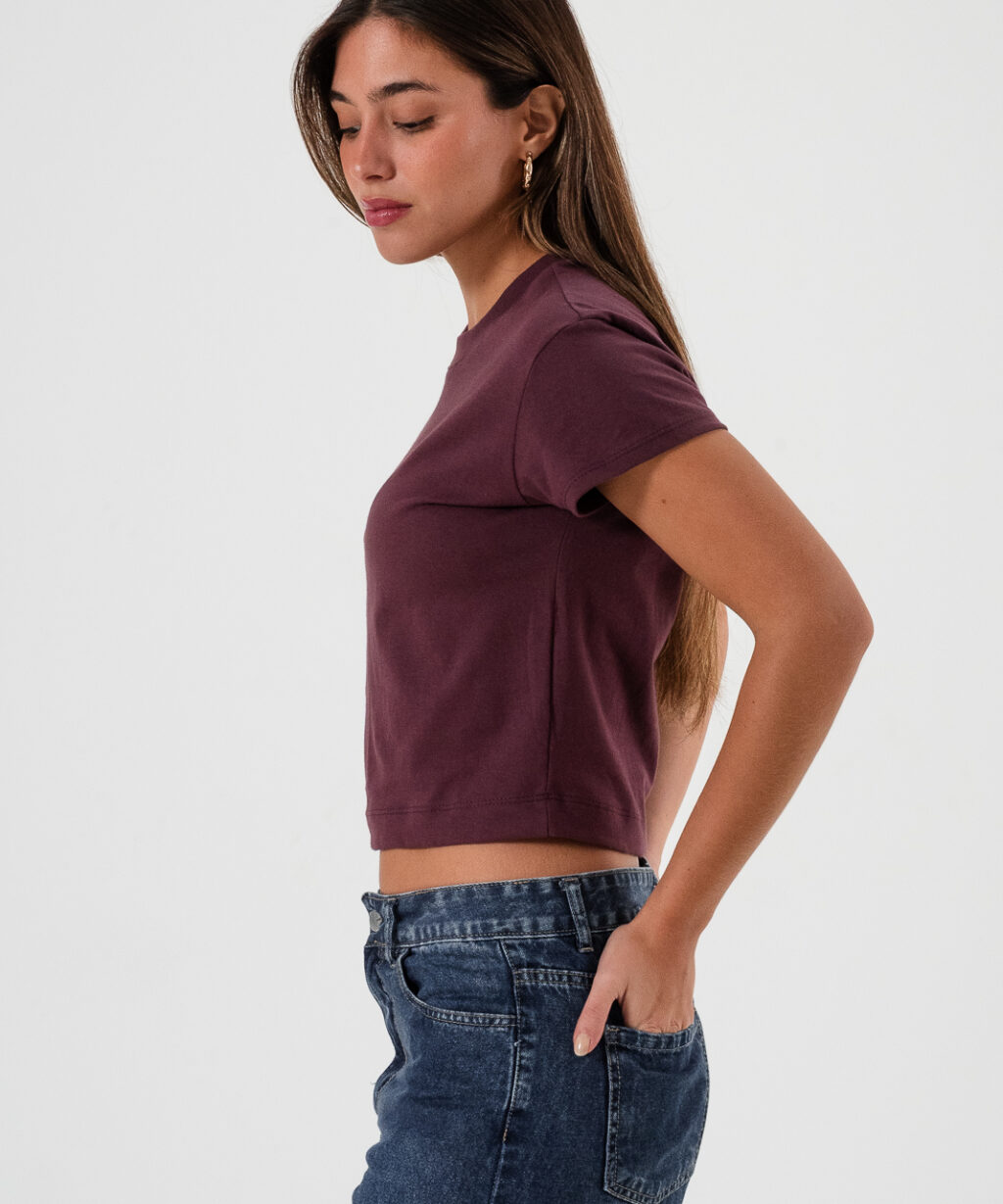 Alternative view of Remera Crop AGATA