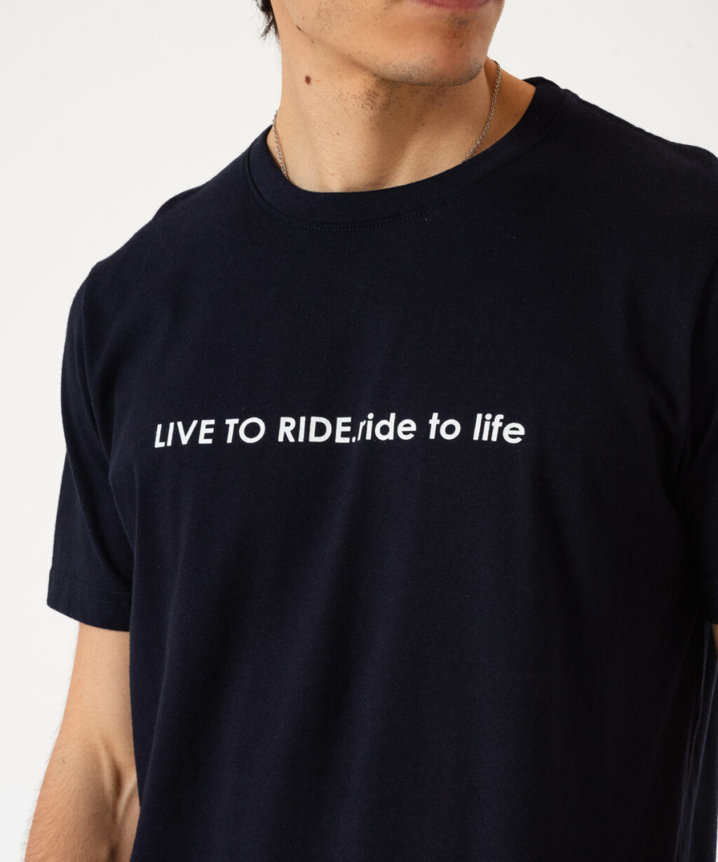 Alternative view of Remera MC LIVE TO RIDE