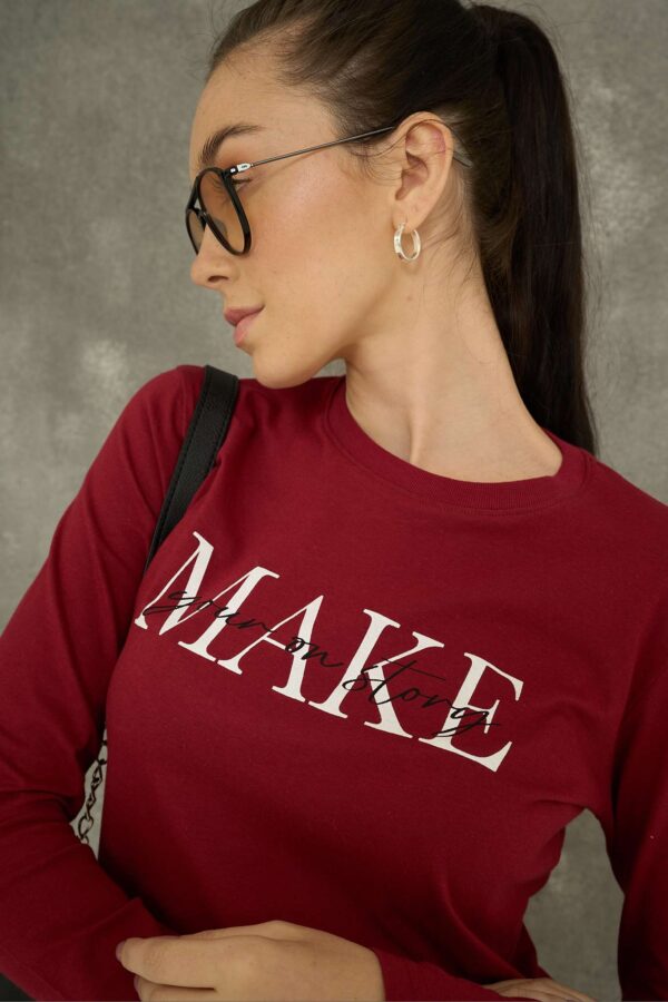 Remera ML CR PETRA Estampada T1 al T5